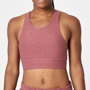 Vuori Elevation Bra - Desert Rose Heather - XS